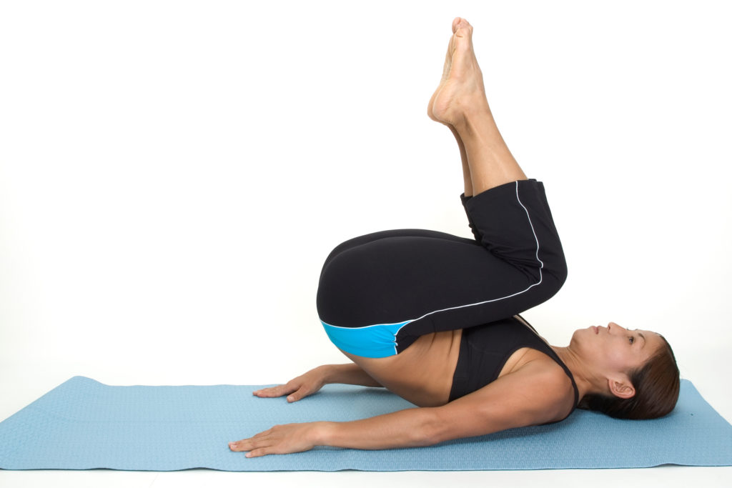 Reverse crunches